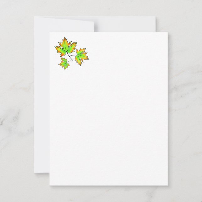 カナダの葉 (正面)