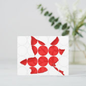 カナダの葉 ポストカード (スタンド正面)