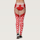 カナダの衣装レギンスカナダのランジェリーレギンス レギンス (裏面)