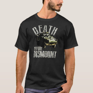 カナダの装甲"死はの前の"暗闇を降ろします Tシャツ