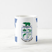 カナダの西部のマグの共和国 コーヒーマグカップ (中央)