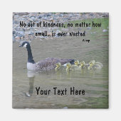 カナダの親切なマグネットの感動的行為 マグネット (正面)