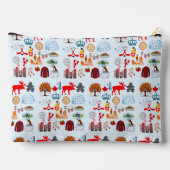 カナダの記号 アクセサリーポーチ (裏面)