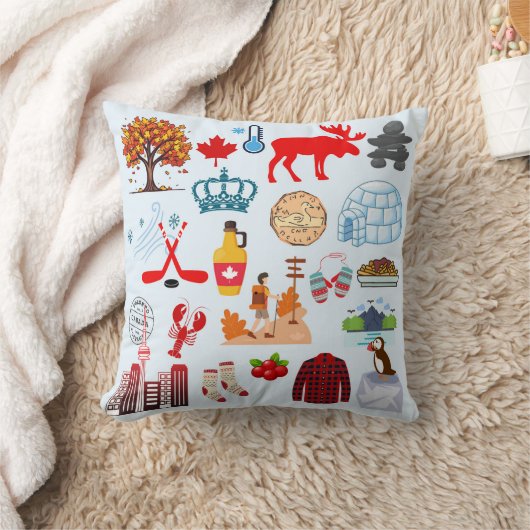 カナダの記号 クッション (ブランケット)