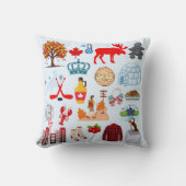 カナダの記号 クッション (正面)