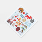 カナダの記号 スタンダードランチョンナプキン (角)