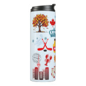 カナダの記号 タンブラー (回転左)