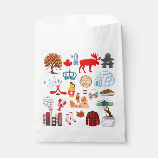 カナダの記号 フェイバーバッグ (正面)