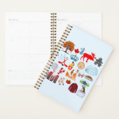 カナダの記号 プランナー手帳 (ディスプレー)