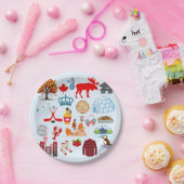 カナダの記号 ペーパープレート (パーティー)