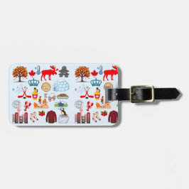 カナダの記号 ラゲッジタグ