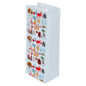 カナダの記号 ワインギフトバッグ (正面アングル)