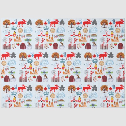 カナダの記号 薄葉紙 (正面)