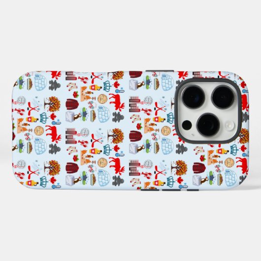 カナダの記号 Case-Mate iPhoneケース (裏面 (横))