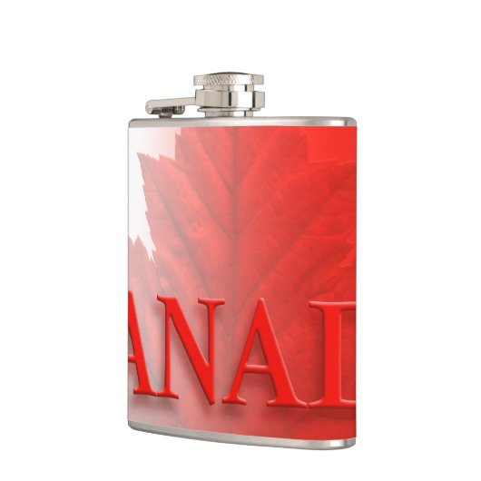 カナダの記念品のフラスコのカナダの旗の飲み物のフラスコのギフト フラスク (左)
