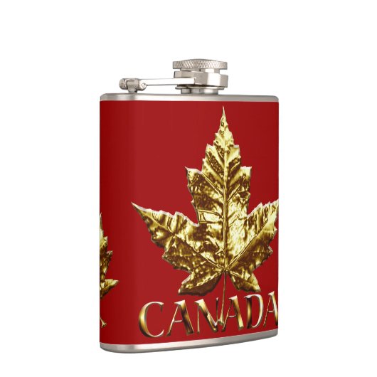 カナダの記念品のフラスコの金メダルのカナダのフラスコ フラスク (右)