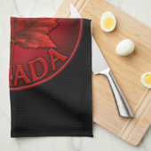 カナダの記念品タオルのカナダのふきんの装飾 キッチンタオル (四つ折り)