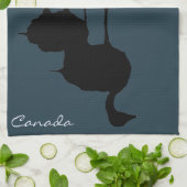 カナダの記念品タオルのカナダのガチョウのふきんの装飾 キッチンタオル (折り畳み)