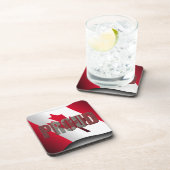 カナダの誇りを持った コースター (右側)