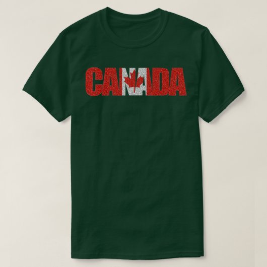 カナダの贈り物 – カナダ Tシャツ (デザイン正面)