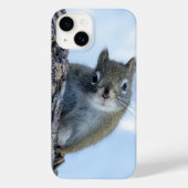 カナダの野生生物写真家、好奇心のリス Case-Mate iPhoneケース (裏面)