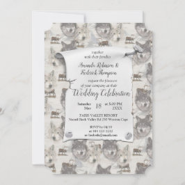 カナダの野生生物 招待状