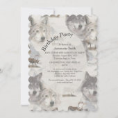 カナダの野生生物 招待状 (正面)