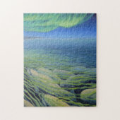 カナダの風景アートパズル - ベルーガクジラ ジグソーパズル (縦)