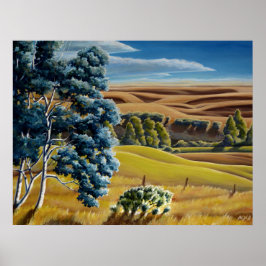 カナダの風景絵画のポスターとプリントスモール ポスター