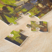 カナダの風景 – アーティストのキャンプby Tom Thomson ジグソーパズル (側面)