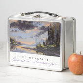 カナダの風景：昼食後の朝 メタルランチボックス (インサイチュ)