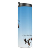 カナダの飛んでいるガチョウのデザイン タンブラー (回転右)