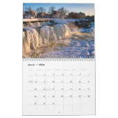 カナダの首都オタワ12か月カレンダー カレンダー (3月 2026)