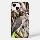 カナダの鳥写真、ボヘミアン・ワックスウィング Case-Mate iPhoneケース (裏面)
