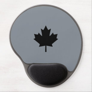 カナダの黒いカエデの葉の表示 ジェルマウスパッド