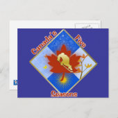 カナダの5シーズンポストカード ポストカード (正面/裏面)