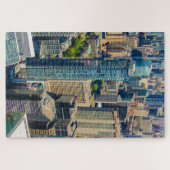 カナダのCNタワーからトロントの景色 ジグソーパズル (横)