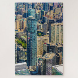 カナダのCNタワーからトロントの景色 ジグソーパズル