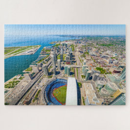 カナダのCNタワーからトロントの景色 ジグソーパズル