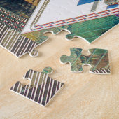 カナダのCNタワーからトロントの景色 ジグソーパズル (側面)