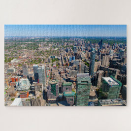 カナダのCNタワーからトロントの景色 ジグソーパズル