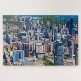 カナダのCNタワーからトロントの景色 ジグソーパズル