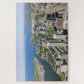 カナダのCNタワーからトロントの景色 ジグソーパズル (縦)