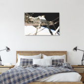 カナダのDextreロボットシステム キャンバスプリント (インサイチュ (寝室))