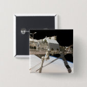 カナダのDextreロボットシステム 缶バッジ (正面&裏面)