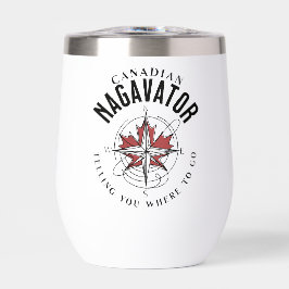 カナダのNagavatorが行き先を指示するタンブラー