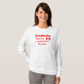 カナダのTシャツダイバーシティは統一の土台となっている Tシャツ (正面フル)
