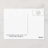 カナダはがきレインボーブリッジ ポストカード (裏面)