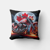 カナダはっきりしたのナイトスクの下に乗るオートバイ クッション (正面)