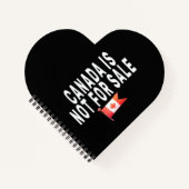 カナダはカナダ人で誇りを持ったは売れない ノートブック (正面)